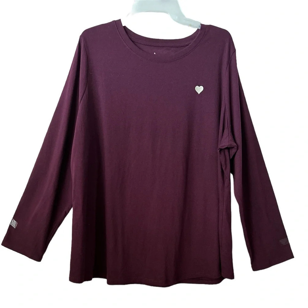 A NEW DAY Purple Long Sleeves Top Sweatshirt Size XX Large
BNWT